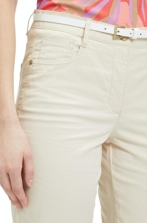 Betty Barclay női nadrág, öves, capry, hasított szár