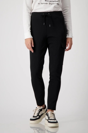 Monari női nadrág, szabadidő, oldalzsebes, sávoly