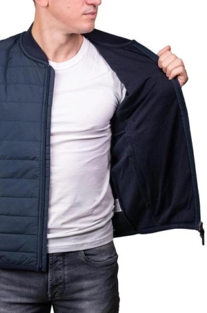 Pierre Cardin férfi mellény, cipzáros, steppelt