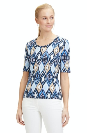 Betty Barclay női felső, rövidujjú, kereknyakú