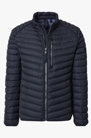 Casamoda férfi dzseki, steppelt, cipzáros