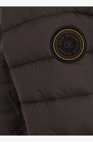 Casamoda férfi dzseki, steppelt, kapucnis