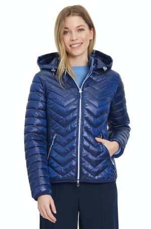 Betty Barclay női dzseki, steppelt, kapucnis