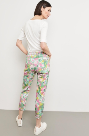 Gerry Weber női nadrág, 5 zsebes, pamut, capry