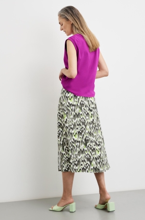 Gerry Weber női szoknya hosszú, gumisderekú,bő,oldalt sliccelt