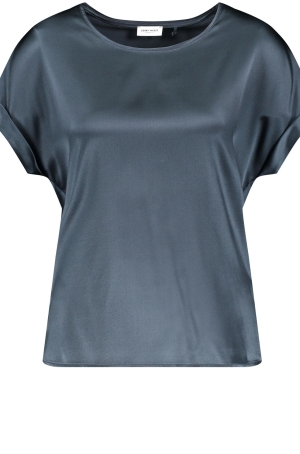 Gerry Weber női felső selyemhatású, japánujjú,kereknyakú