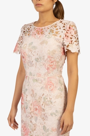 Apart női ruha, rövidujjú, csupacsipke