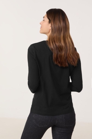 Gerry Weber női felső 3/4-es ujjú,kereknyakú,elején flitteres,strasszos