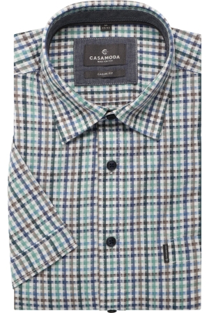 Casamoda férfi ing, casual fit rövidujjú