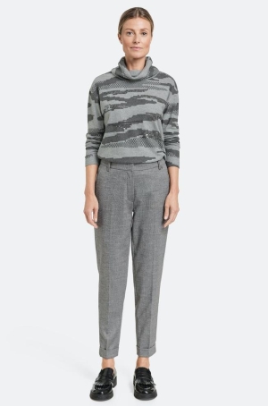 Gerry Weber női nadrág, svédzsebes, élvasalt, hajtókás