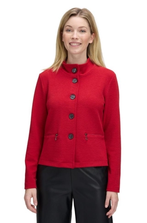 Betty Barclay női kabátka, állógalléros, cipzáro zseb