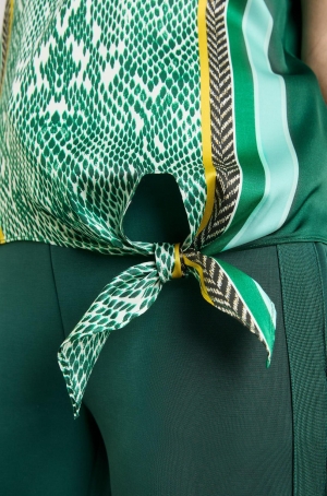 Gerry Weber női felső, ujjatlan, elöl szatén, megkötős