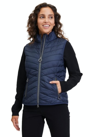 Betty Barclay női mellény steppelt,cipzáros zsebű