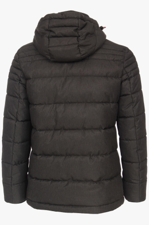 Casamoda férfi kabát, steppelt, kapucnis