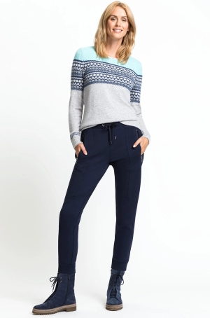 Olsen női nadrág szabadidő,hosszú,zsinóros derekú