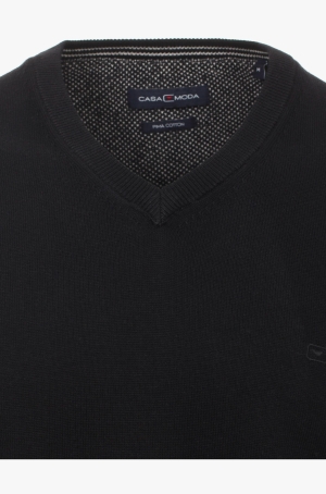 Casamoda férfi pulóver, V-nyakú