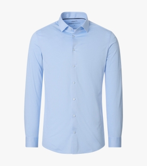 Venti férfi ing, hosszúujjú, body fit, jersey flex