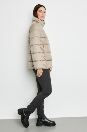 Gerry Weber női kabát, rövid, kapucnis, karcsúsított,