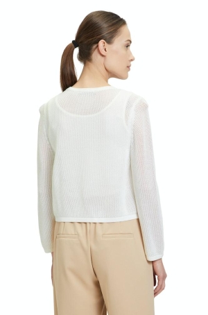 Betty Barclay női kabátka, hálós, lebegő elejü