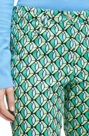 Betty Barclay női nadrág, capry, 5 zsebes, szárán hasított