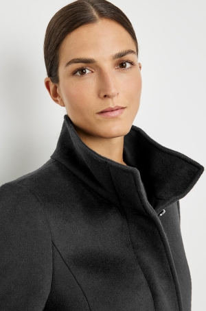 Gerry Weber női kabát szövet,gyapjú,állónyakú