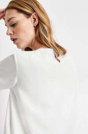 Gerry Weber női felső 3/4-es ujjú,hosszított,muszlin, NOS