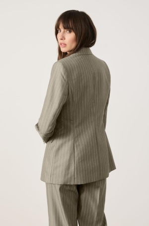 Taifun női blézer, karcsúsított, zsebpatnis, 1 gombos