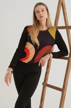 Dolcezza női felső kereknyakú,passzés