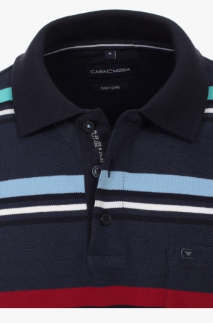 Casamoda férfi ingpulóver, gombos, galléros