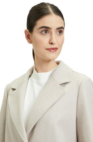 Betty Barclay női kabát, szövet, foltzsebes, oldalt hasított