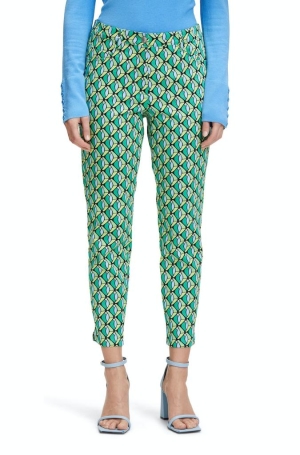 Betty Barclay női nadrág, capry, 5 zsebes, szárán hasított