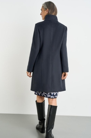 Gerry Weber női kabát szövet,gyapjú,állónyakú