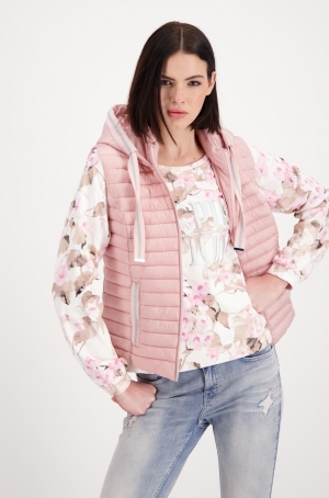 Monari női mellény kapucnis