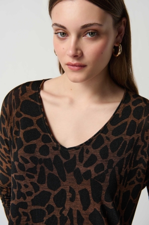 Joseph Ribkoff női tunika, V-nyakú