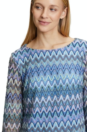 Betty Barclay női ruha, kereknyakú, 3/4-es ujjú