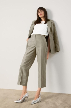 Taifun női blézer, karcsúsított, zsebpatnis, 1 gombos