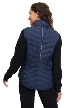 Betty Barclay női mellény steppelt,cipzáros zsebű