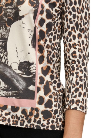 Betty Barclay női felső, kereknyakú, 3/4-es ujjú