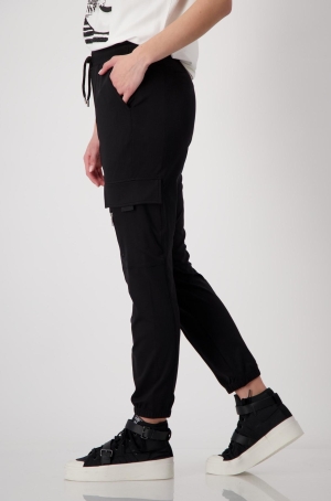 Monari női nadrág szabadidő,szárán zsebes,gumis alj