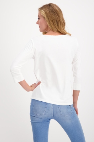 Monari női felső 3/4-es ujjú,elején strasszos felirat