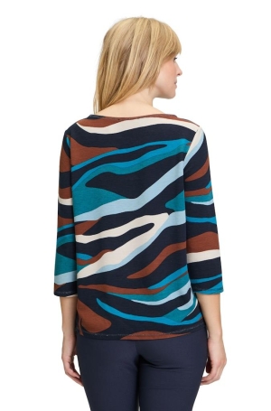 Betty Barclay női pulóver, 3/4-es ujjú, kereknyakú