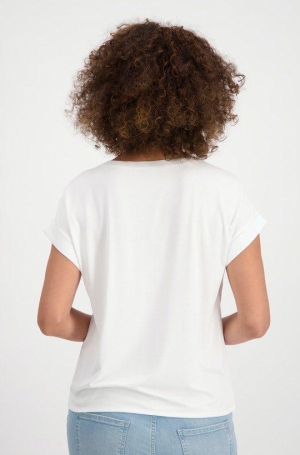 Monari női felső T-ujjú elöl selyem