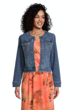 Betty Barclay női dzseki farmer strasszos