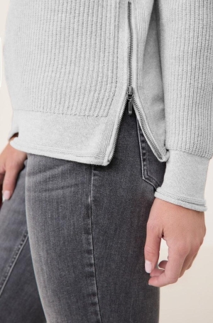 Gerry Weber női pulóver tubusnyakú,hosszúujjú,oldalt cipzáros