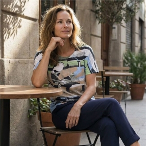 Betty Barclay női felső, kereknyakú, rövidujjú