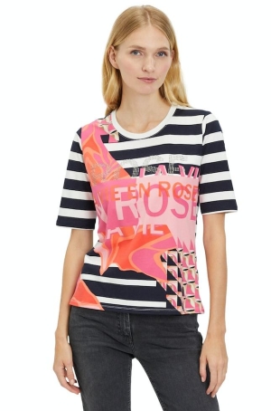 Betty Barclay női felső, rövidujjú, kereknyakú