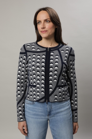 golléhaug női kardigán,cipzáros,zsebes