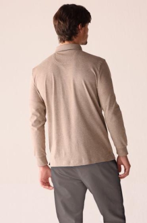 Pierre Cardin férfi ingpulóver hosszúujjú