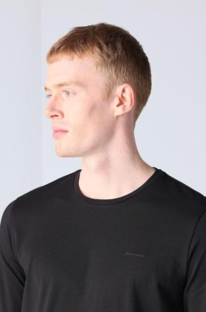 Pierre Cardin férfi póló hosszúujjú,kereknyakú