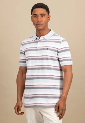 Fynch & Hatton férfi ingpulóver, galléros, gombos